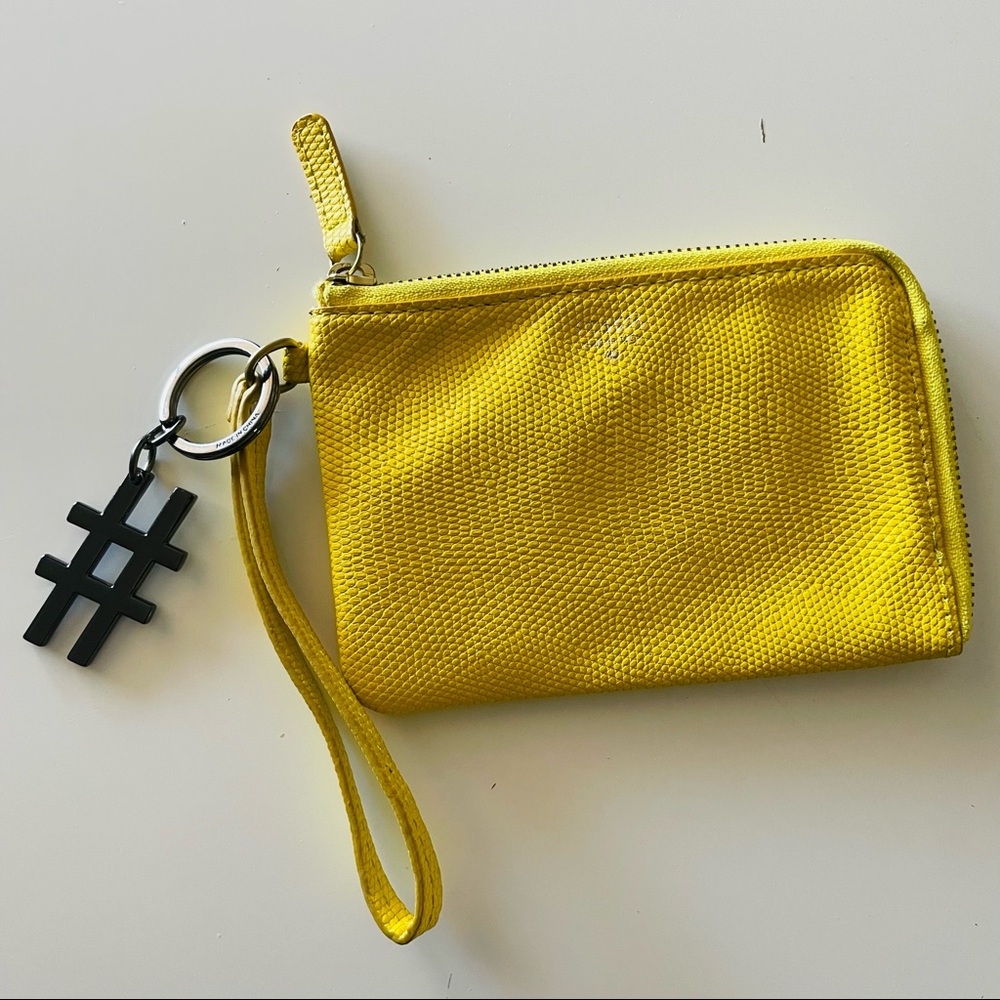 Yellow Fossil wallet